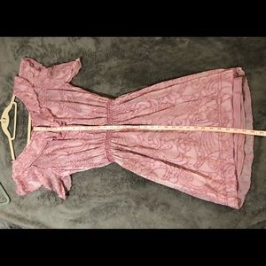 Chelsea & Violet Dusty Rose Dress, Size Medium. NWT